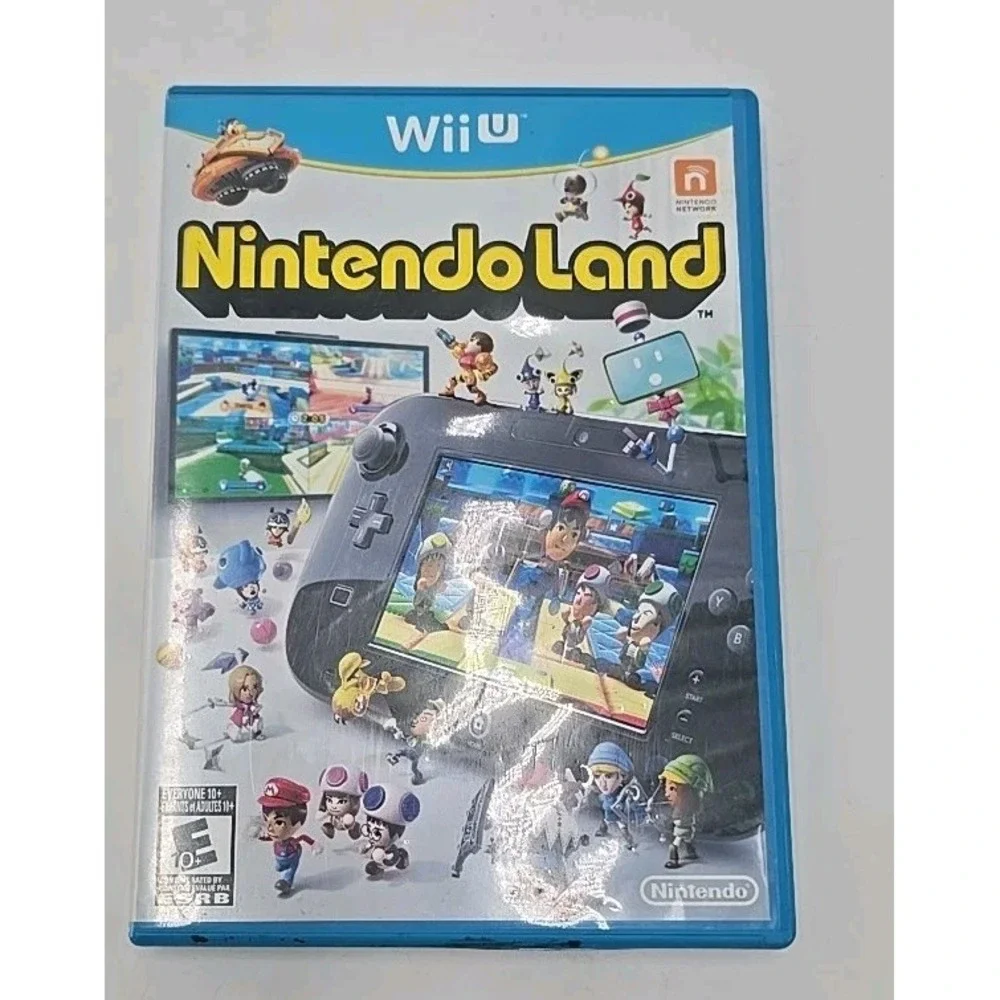 Nintendo Land Nintendo Wii U Game Complete with Manual Tested